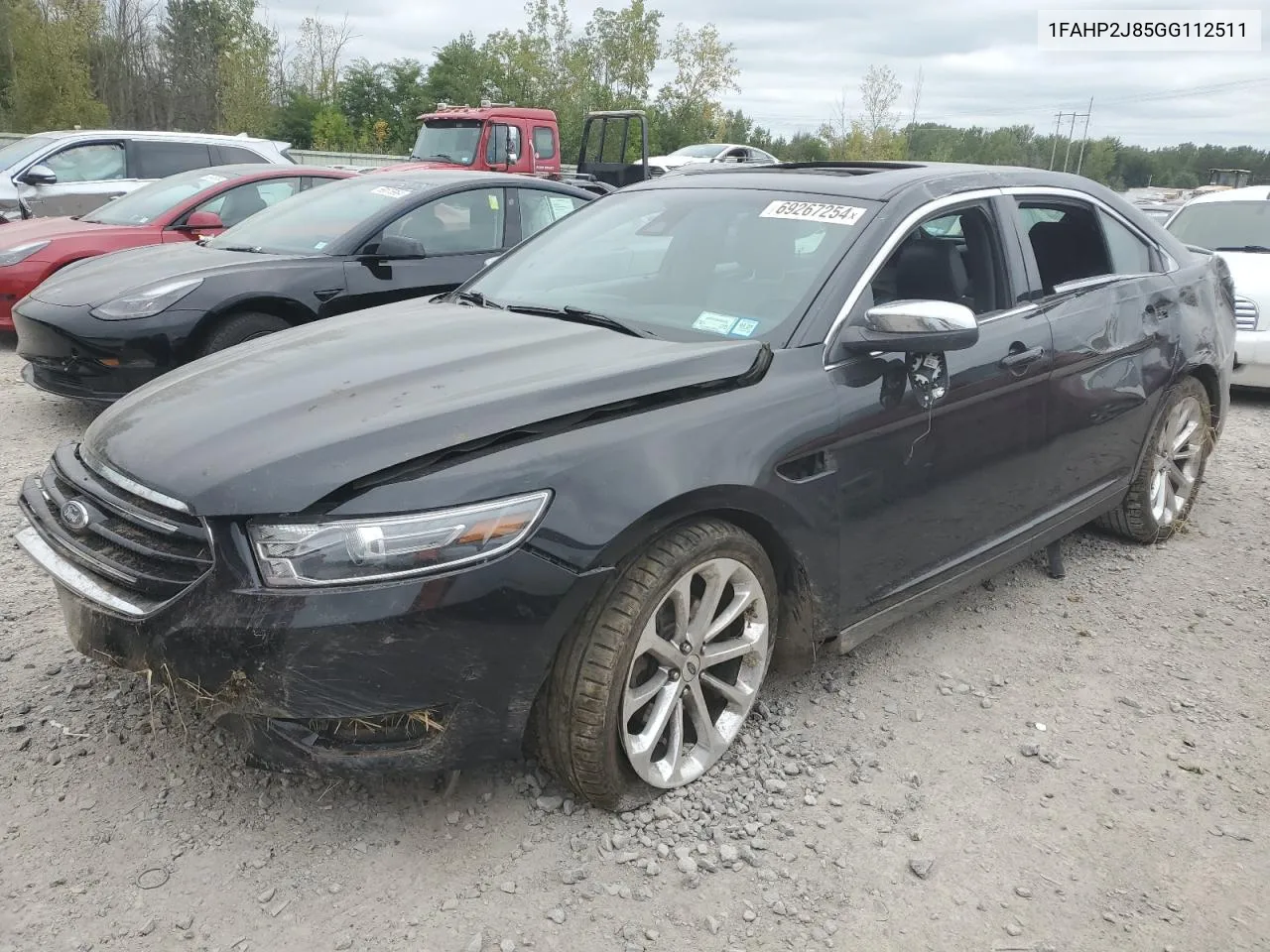 2016 Ford Taurus Limited VIN: 1FAHP2J85GG112511 Lot: 69267254