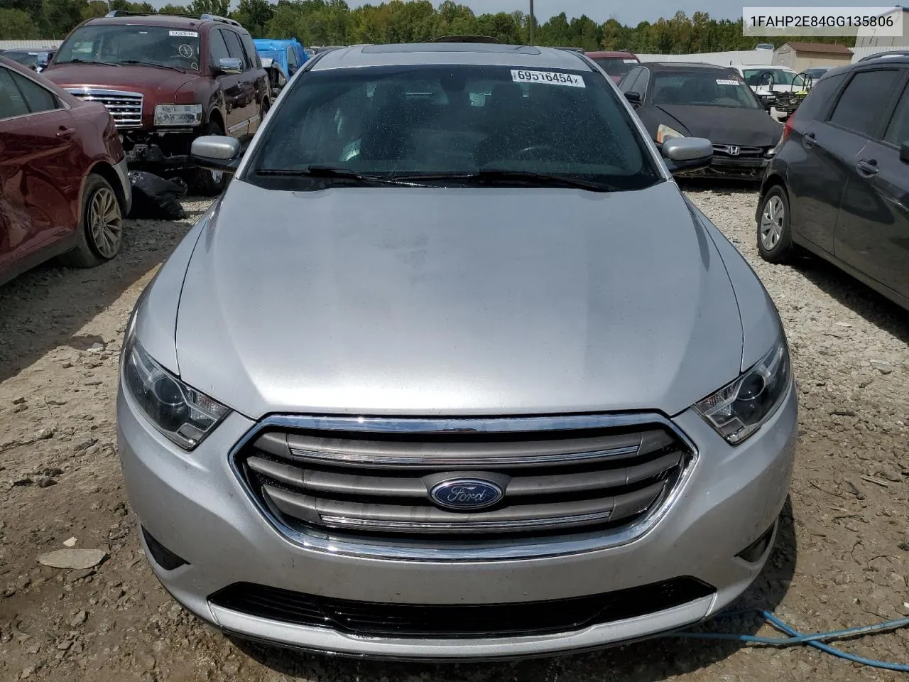 1FAHP2E84GG135806 2016 Ford Taurus Sel