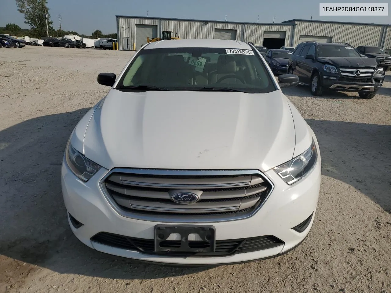 2016 Ford Taurus Se VIN: 1FAHP2D84GG148377 Lot: 70313874