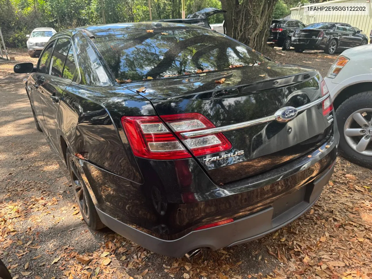 2016 Ford Taurus Sel VIN: 1FAHP2E95GG122202 Lot: 70367964