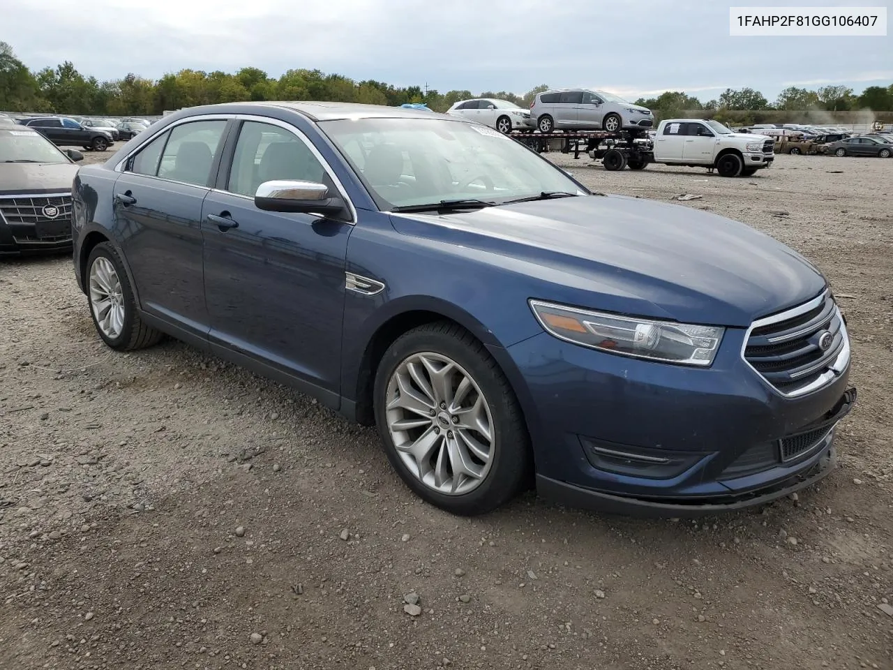 2016 Ford Taurus Limited VIN: 1FAHP2F81GG106407 Lot: 73183594