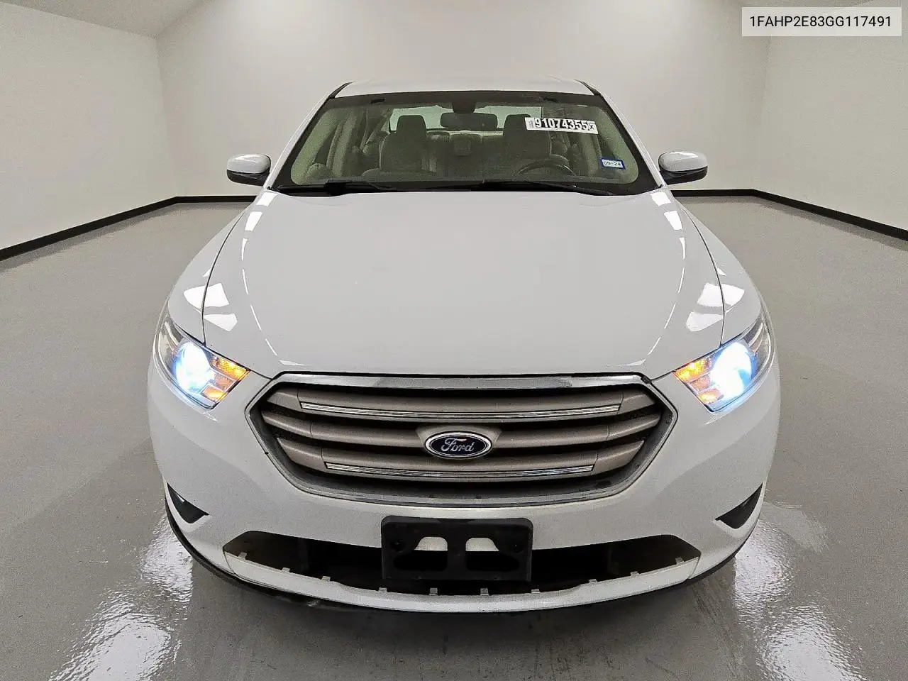 1FAHP2E83GG117491 2016 Ford Taurus Sel