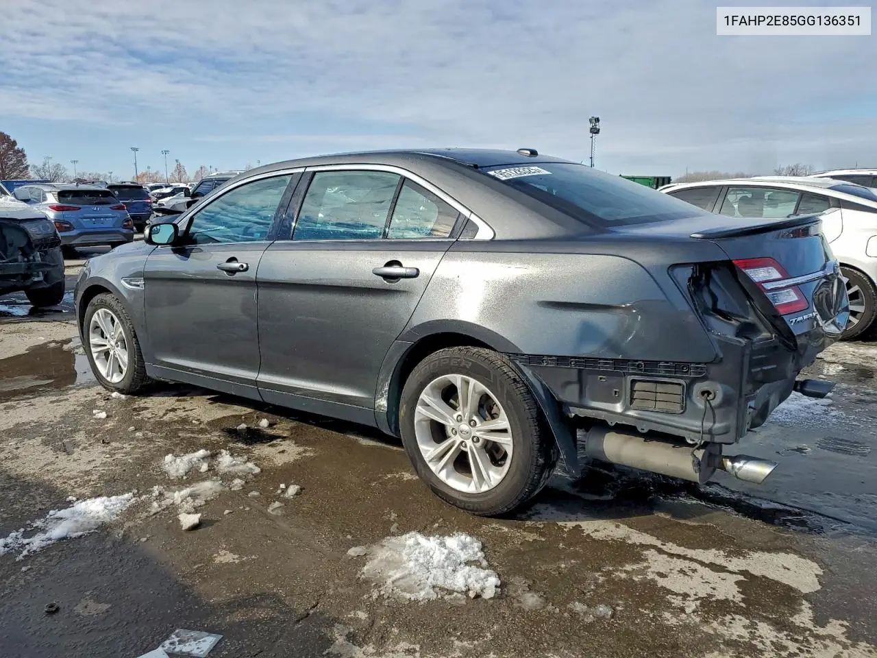 1FAHP2E85GG136351 2016 Ford Taurus Sel