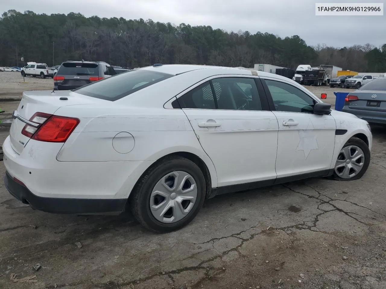 2017 Ford Taurus Police Interceptor VIN: 1FAHP2MK9HG129966 Lot: 44984134