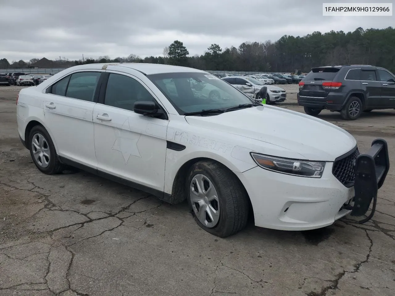 2017 Ford Taurus Police Interceptor VIN: 1FAHP2MK9HG129966 Lot: 44984134