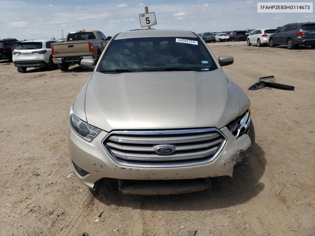 1FAHP2E83HG114673 2017 Ford Taurus Sel