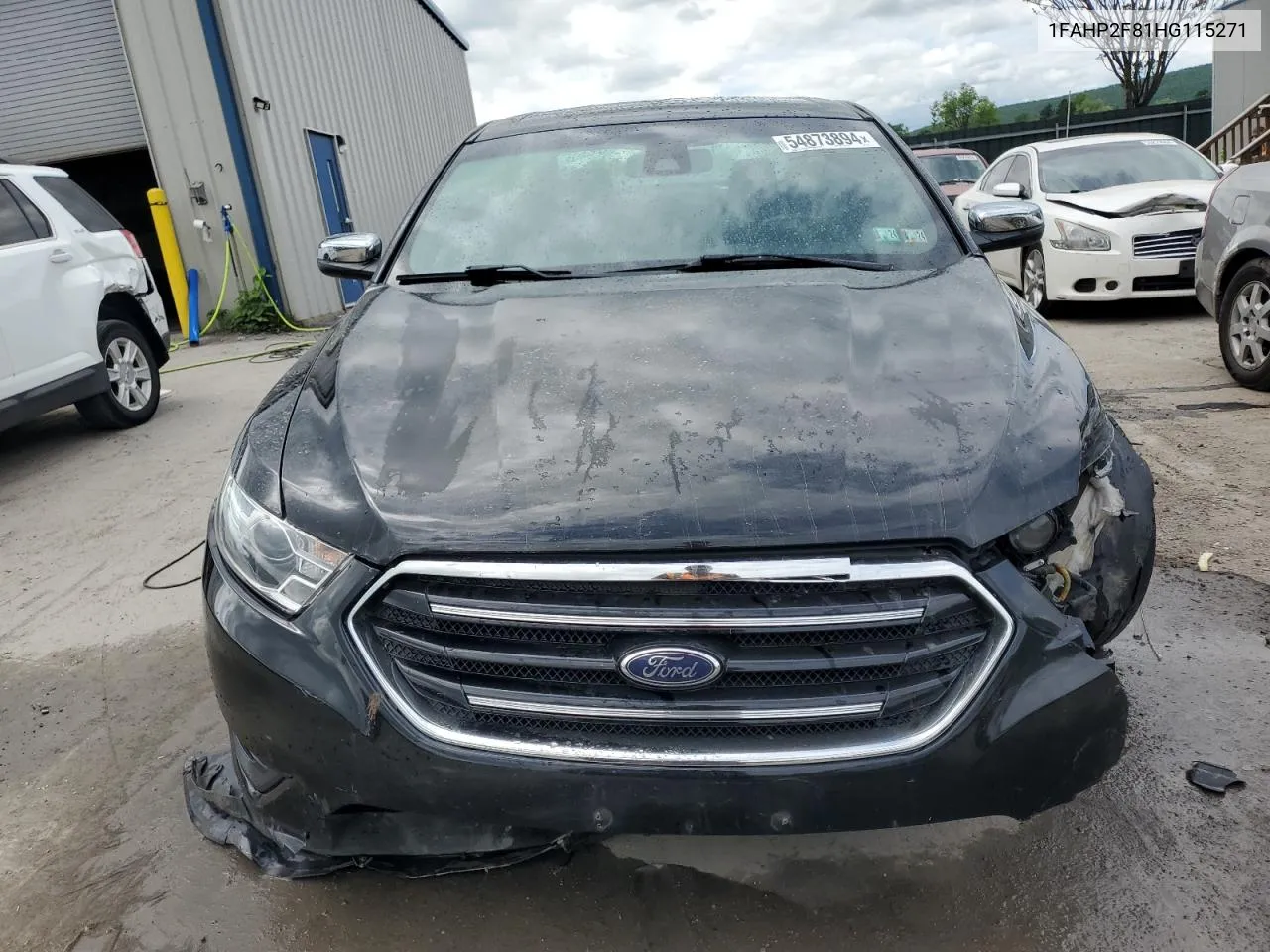 1FAHP2F81HG115271 2017 Ford Taurus Limited