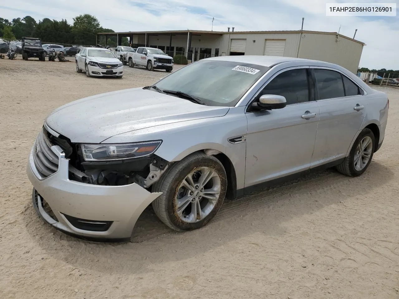 2017 Ford Taurus Sel VIN: 1FAHP2E86HG126901 Lot: 59860334