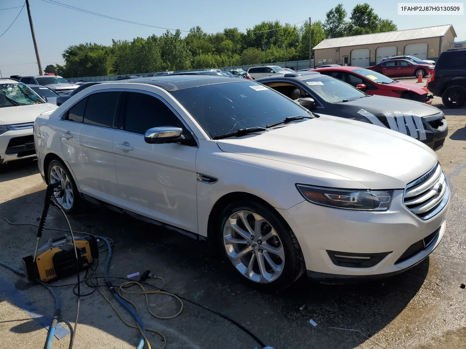 2017 Ford Taurus Limited VIN: 1FAHP2J87HG130509 Lot: 63096594