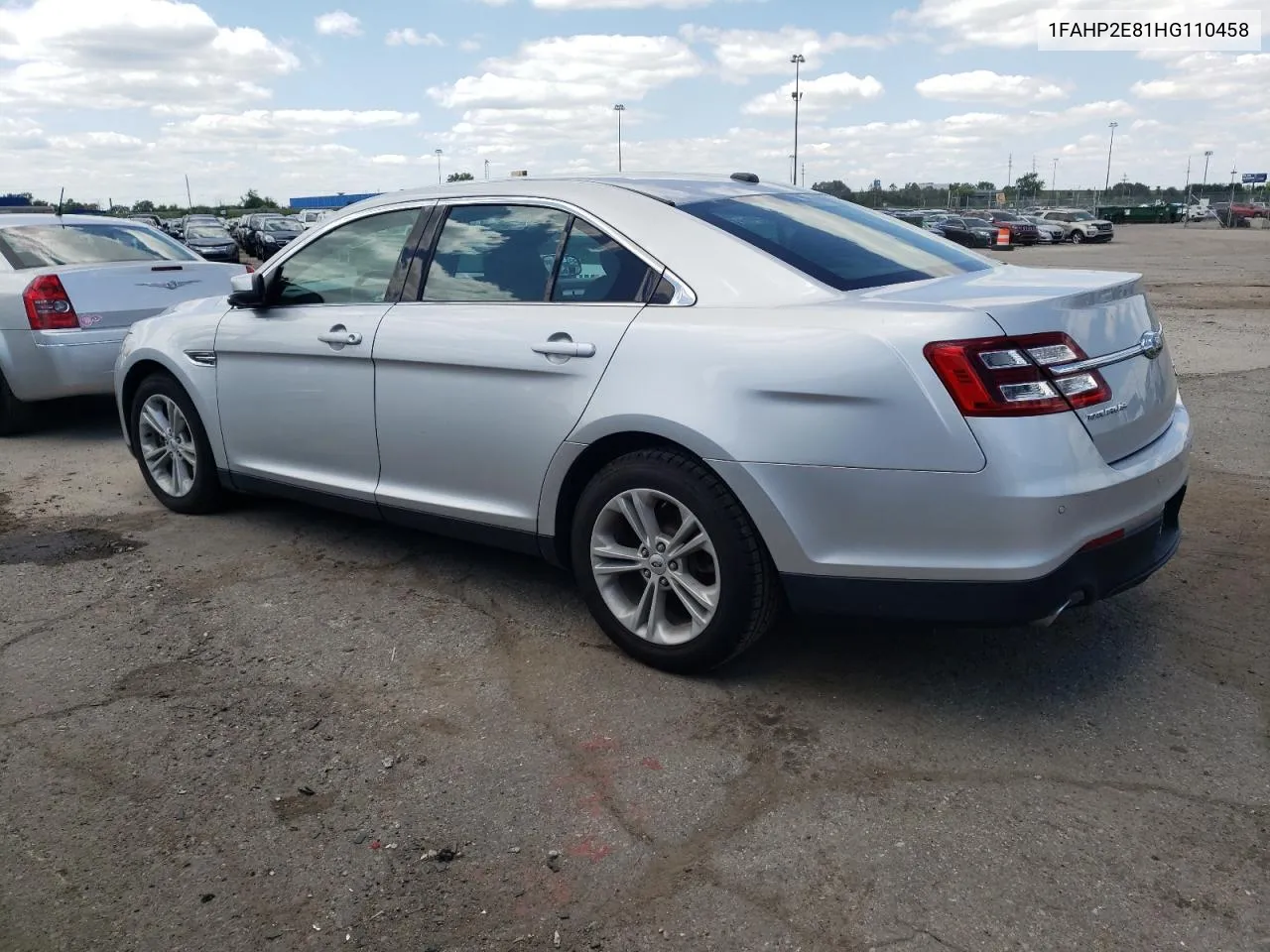 2017 Ford Taurus Sel VIN: 1FAHP2E81HG110458 Lot: 64020304