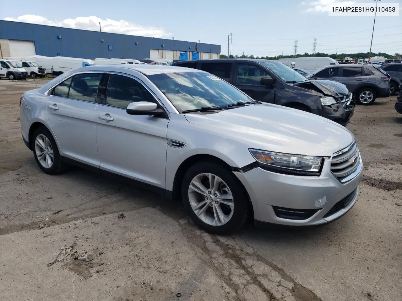 2017 Ford Taurus Sel VIN: 1FAHP2E81HG110458 Lot: 64020304