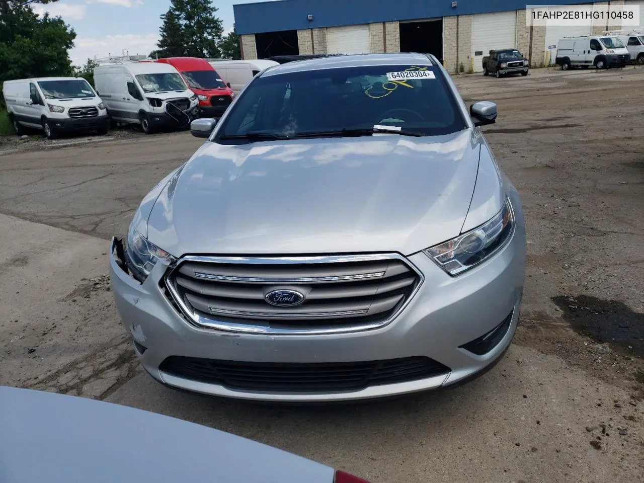 1FAHP2E81HG110458 2017 Ford Taurus Sel