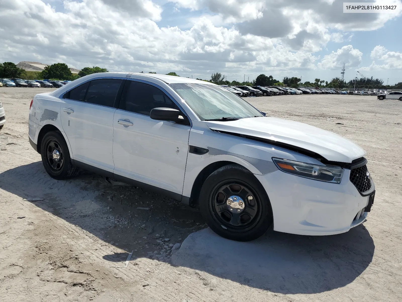 2017 Ford Taurus Police Interceptor VIN: 1FAHP2L81HG113427 Lot: 65808954