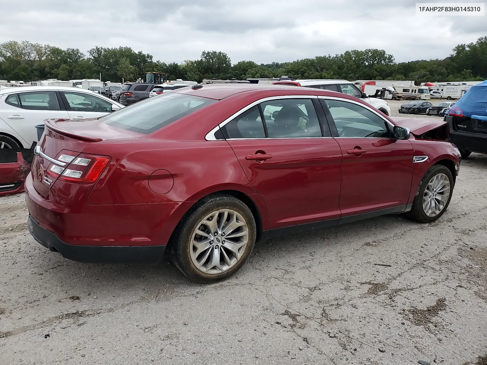 2017 Ford Taurus Limited VIN: 1FAHP2F83HG145310 Lot: 66222354