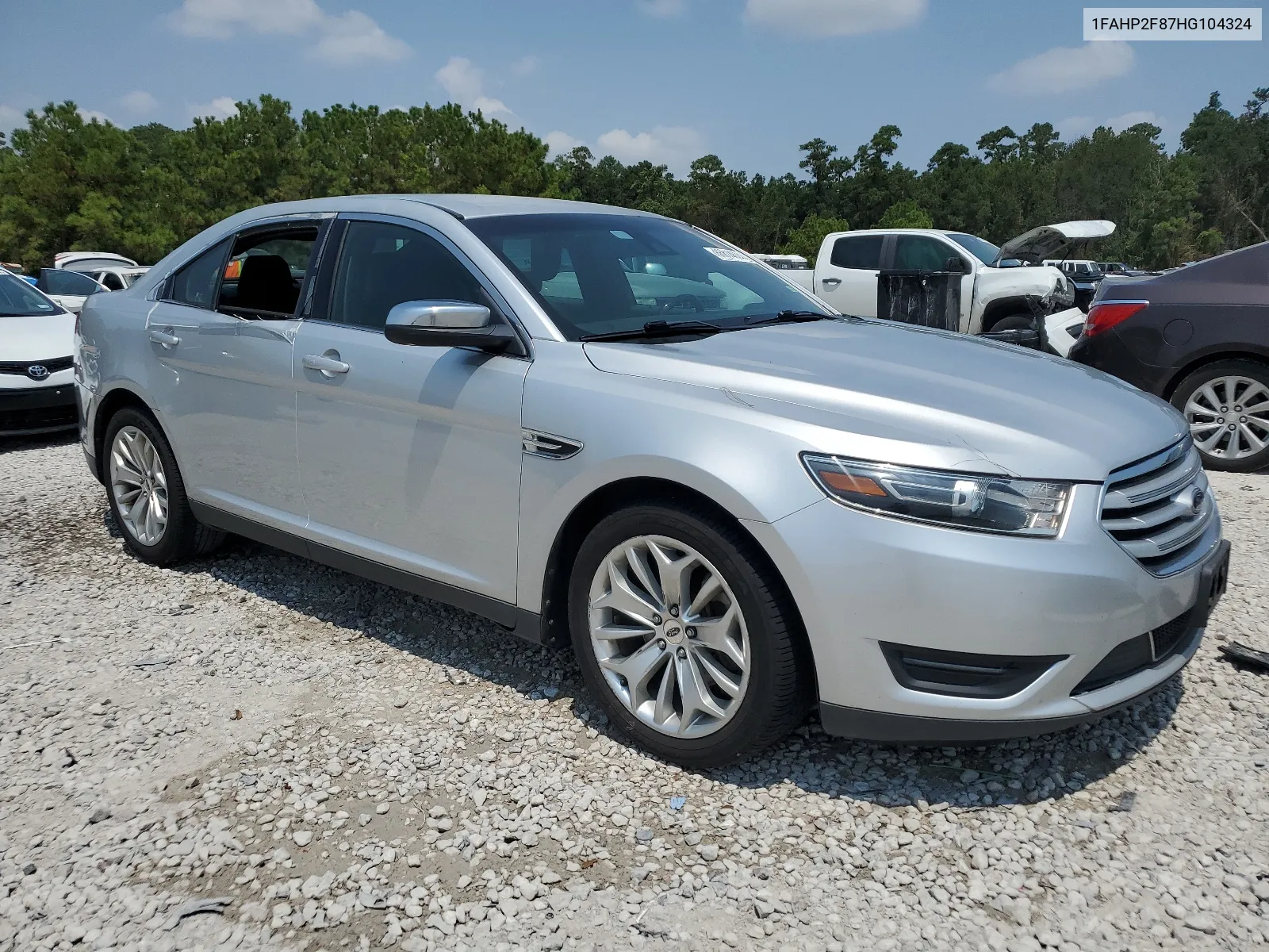 2017 Ford Taurus Limited VIN: 1FAHP2F87HG104324 Lot: 66814624