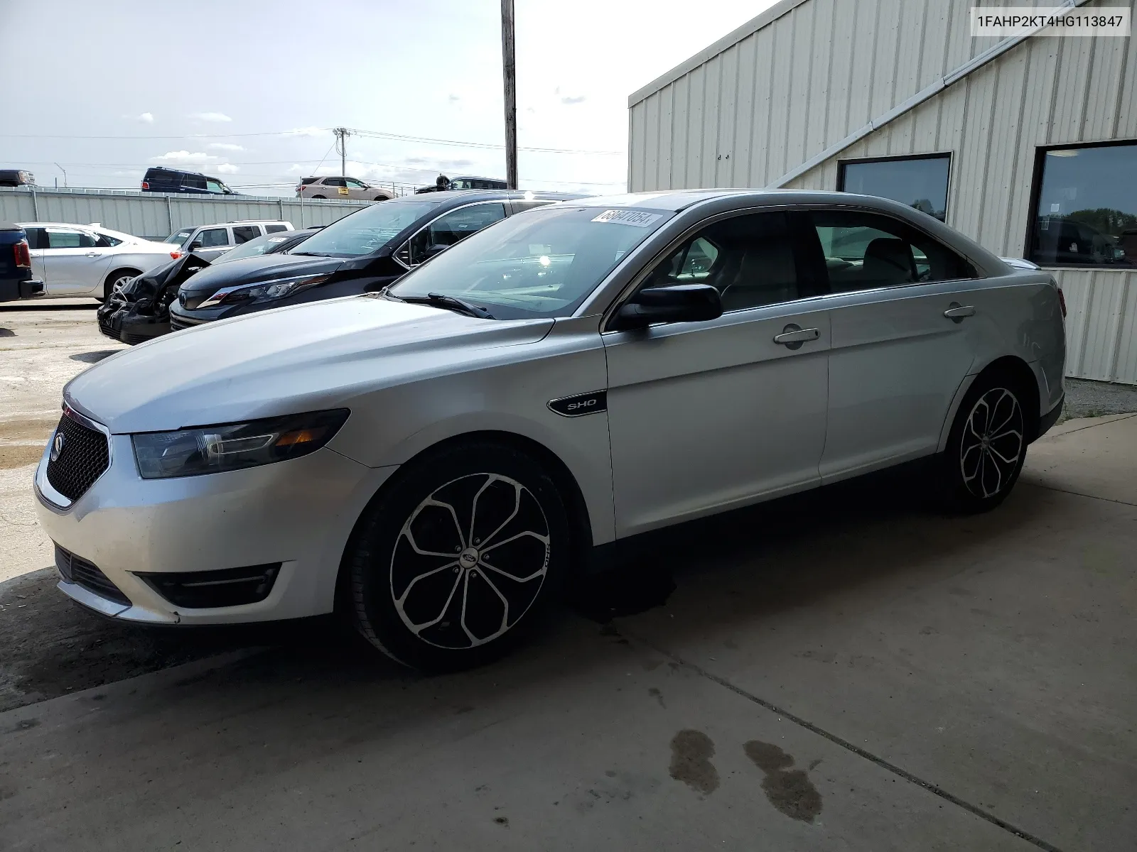 2017 Ford Taurus Sho VIN: 1FAHP2KT4HG113847 Lot: 68647054