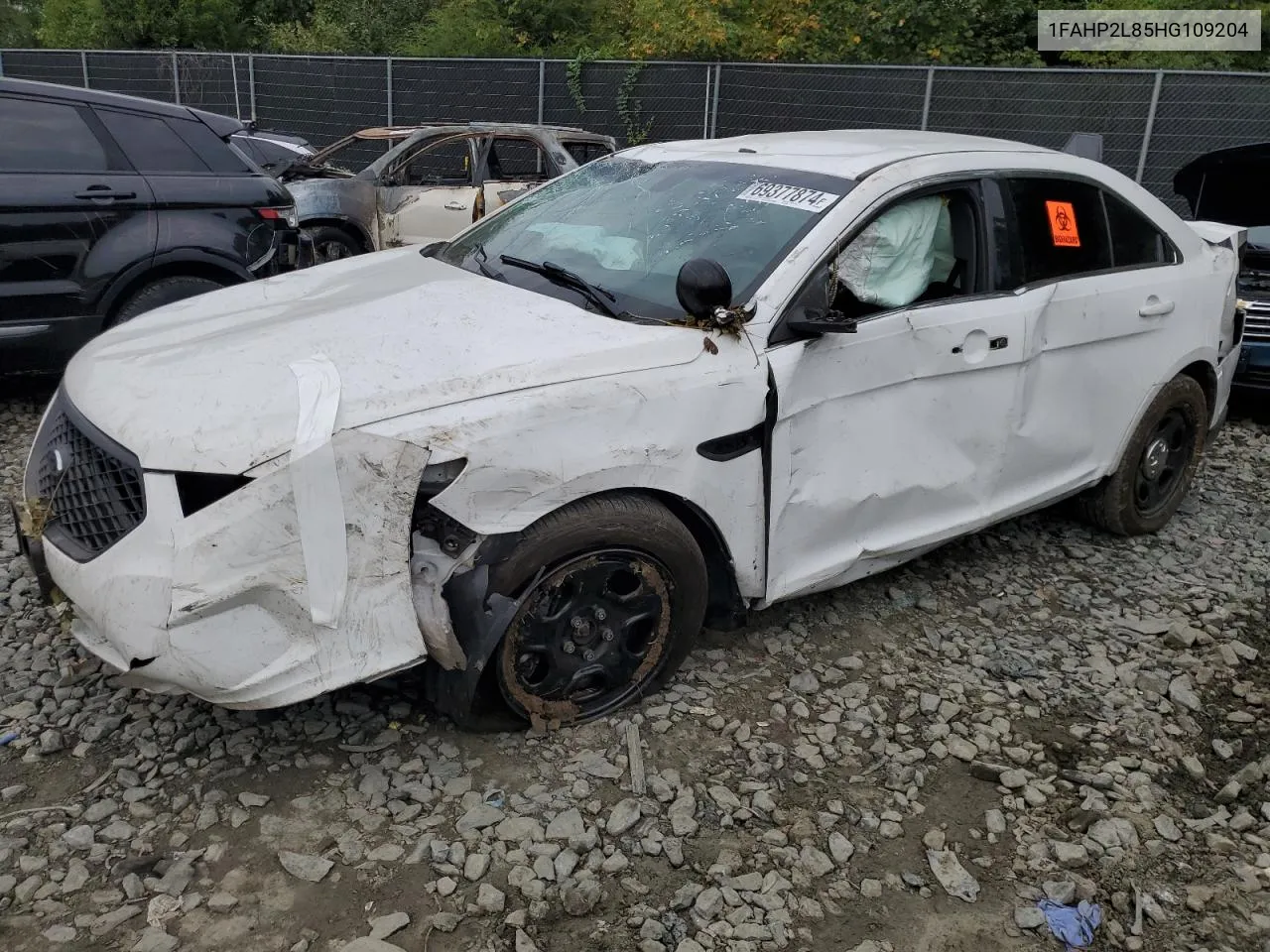 1FAHP2L85HG109204 2017 Ford Taurus Police Interceptor