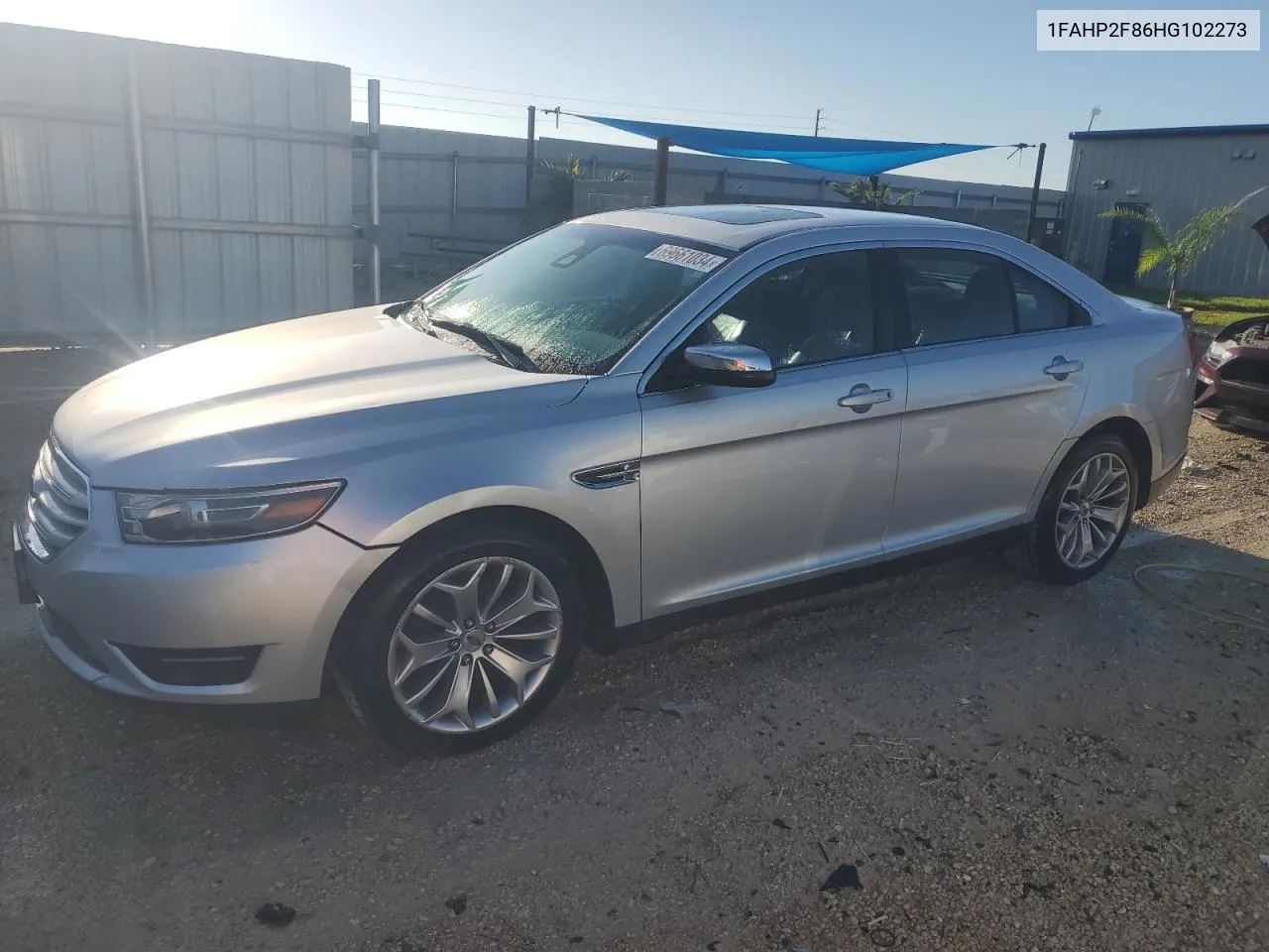 2017 Ford Taurus Limited VIN: 1FAHP2F86HG102273 Lot: 69661034