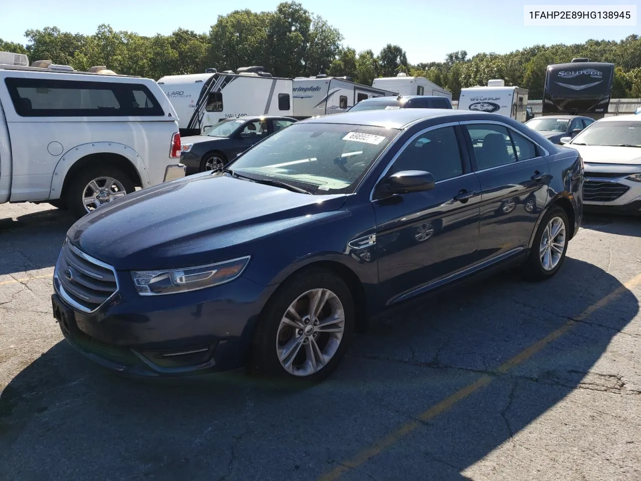 2017 Ford Taurus Sel VIN: 1FAHP2E89HG138945 Lot: 69890334