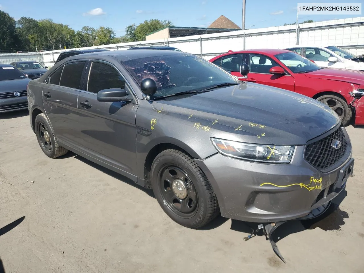 1FAHP2MK2HG143532 2017 Ford Taurus Police Interceptor