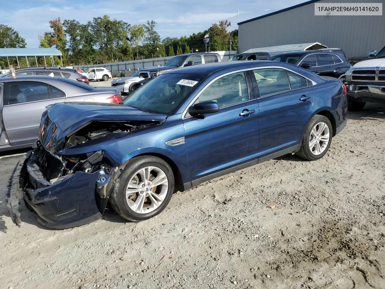 2017 Ford Taurus Sel VIN: 1FAHP2E96HG141620 Lot: 70136684