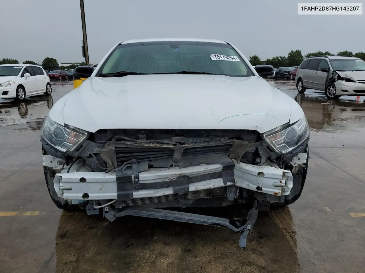 2017 Ford Taurus Se VIN: 1FAHP2D87HG143207 Lot: 70179004