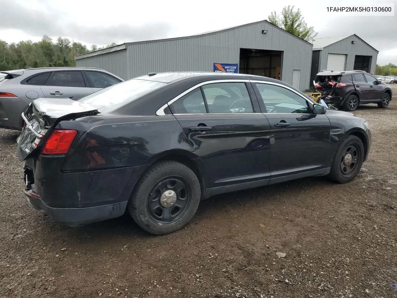 1FAHP2MK5HG130600 2017 Ford Taurus Police Interceptor