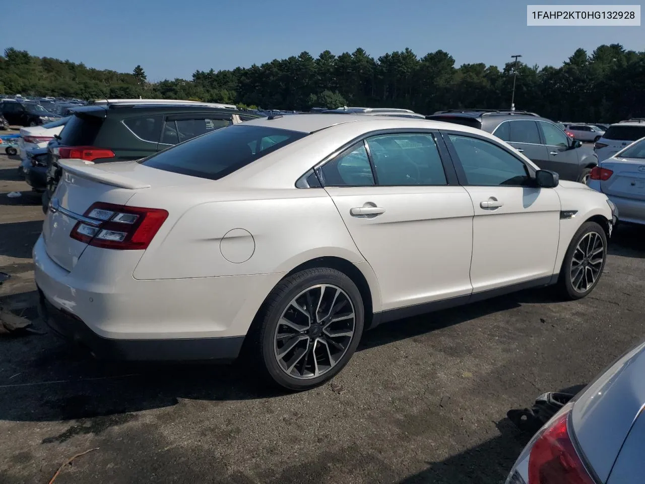 2017 Ford Taurus Sho VIN: 1FAHP2KT0HG132928 Lot: 70686254