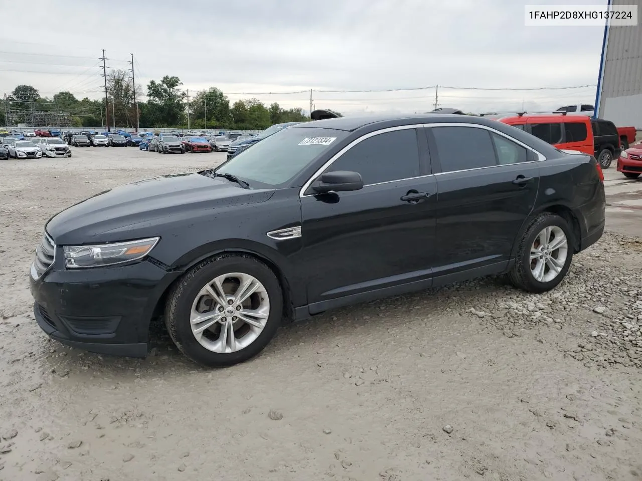 1FAHP2D8XHG137224 2017 Ford Taurus Se