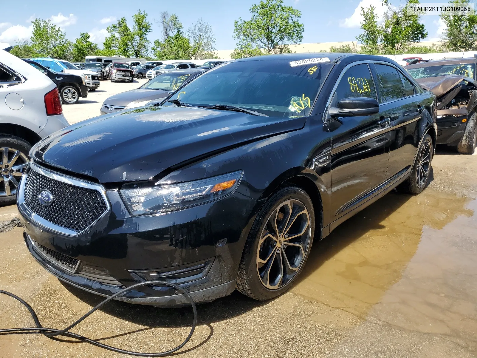 2018 Ford Taurus Sho VIN: 1FAHP2KT1JG109065 Lot: 53525224