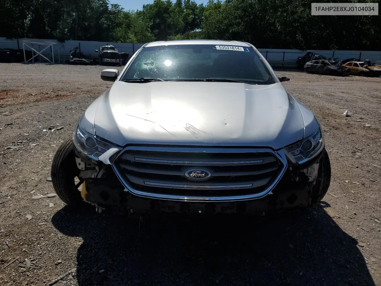 2018 Ford Taurus Sel VIN: 1FAHP2E8XJG104034 Lot: 53531814