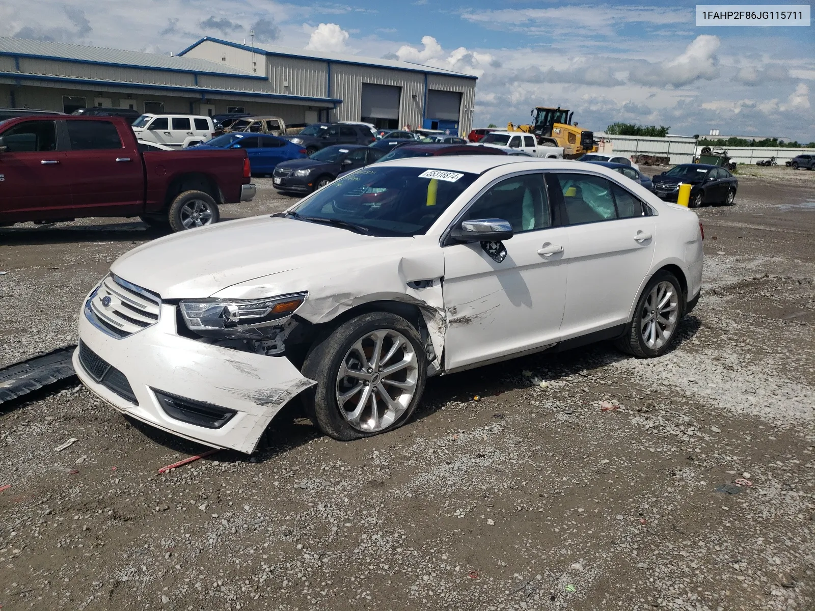 2018 Ford Taurus Limited VIN: 1FAHP2F86JG115711 Lot: 55318874