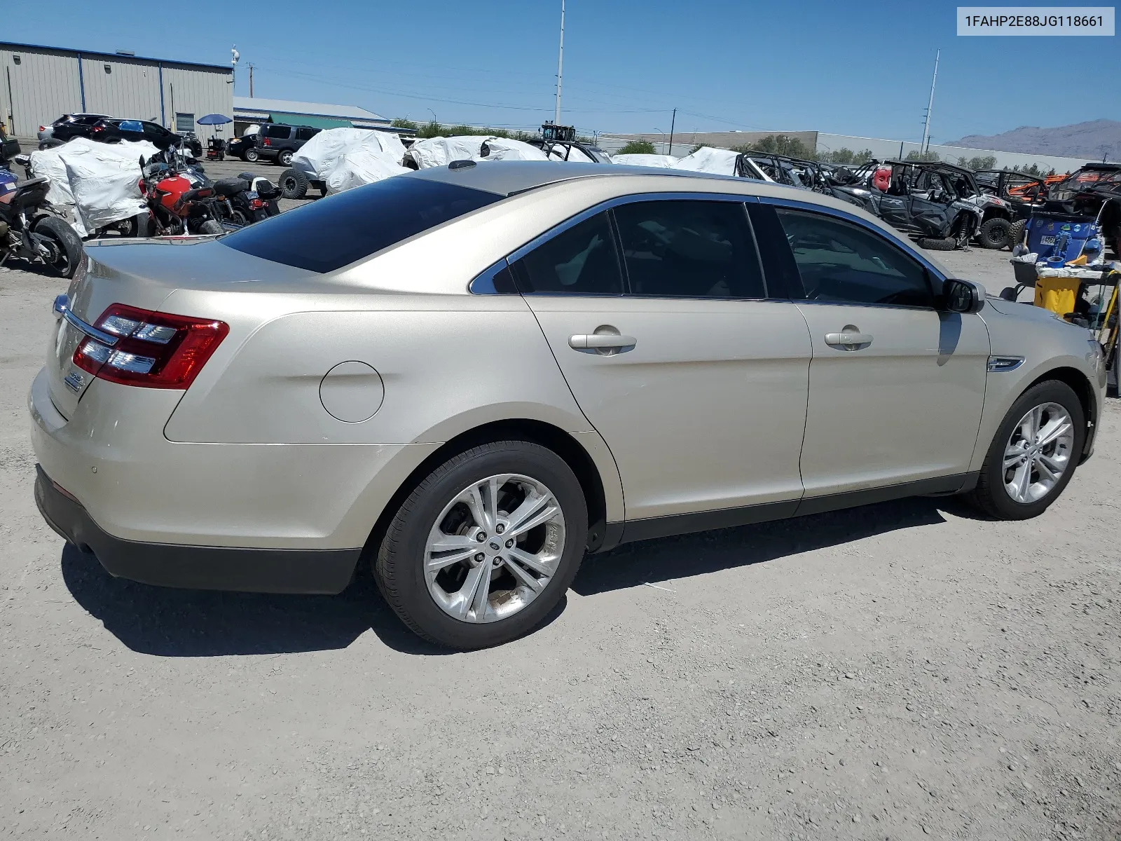 2018 Ford Taurus Sel VIN: 1FAHP2E88JG118661 Lot: 61092164