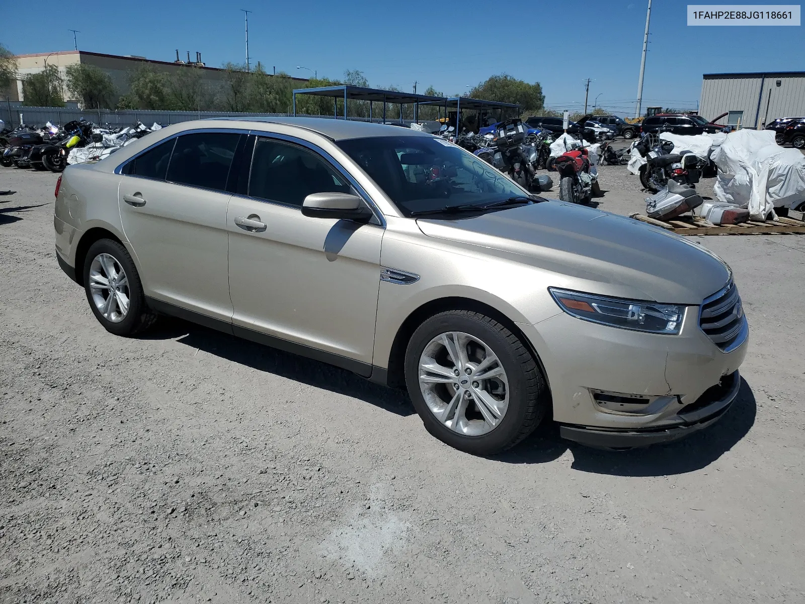 2018 Ford Taurus Sel VIN: 1FAHP2E88JG118661 Lot: 61092164