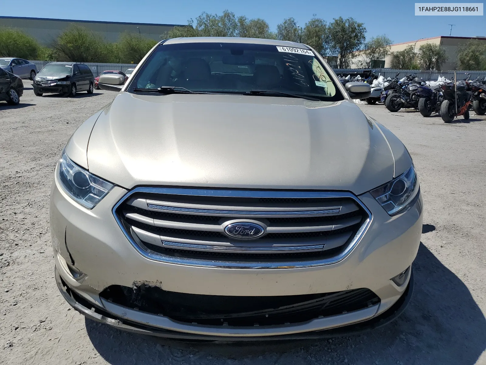 2018 Ford Taurus Sel VIN: 1FAHP2E88JG118661 Lot: 61092164