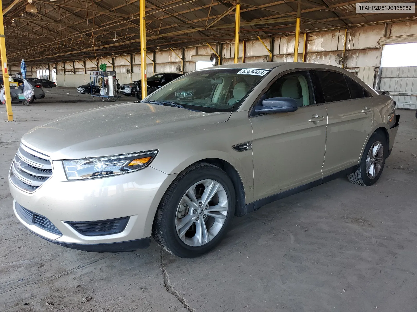 2018 Ford Taurus Se VIN: 1FAHP2D81JG135982 Lot: 65594424