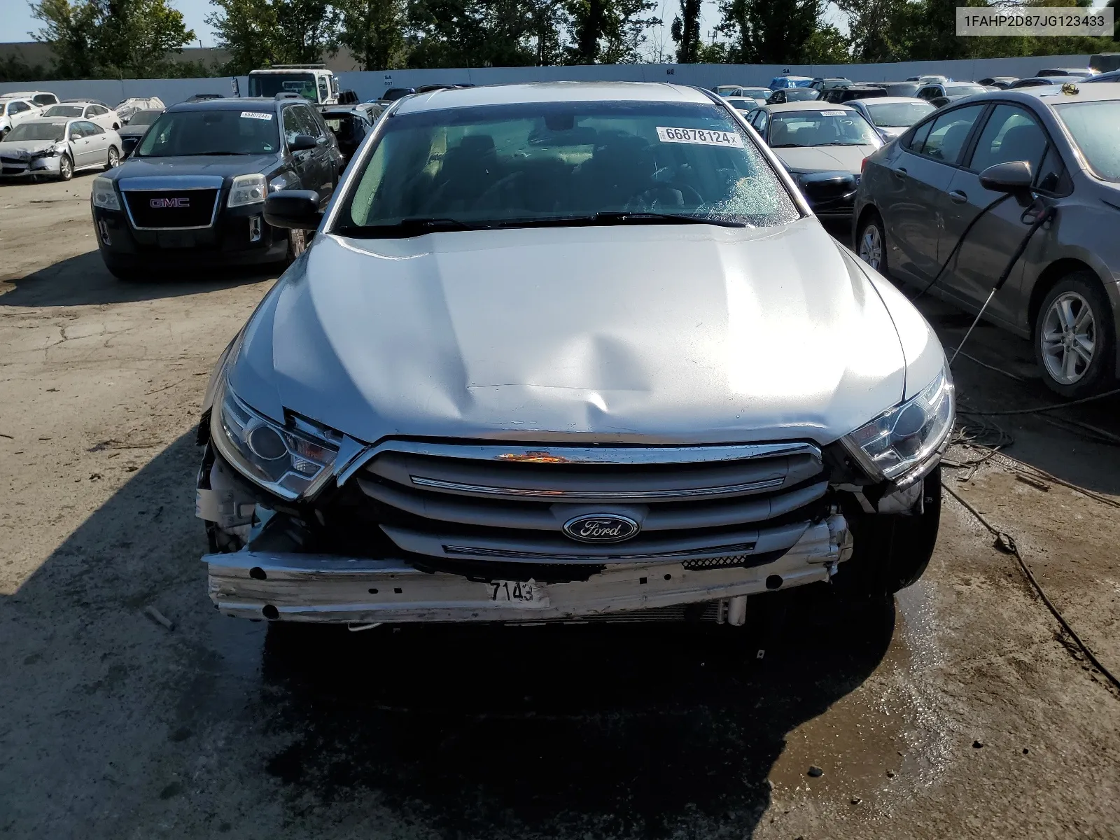 2018 Ford Taurus Se VIN: 1FAHP2D87JG123433 Lot: 66878124