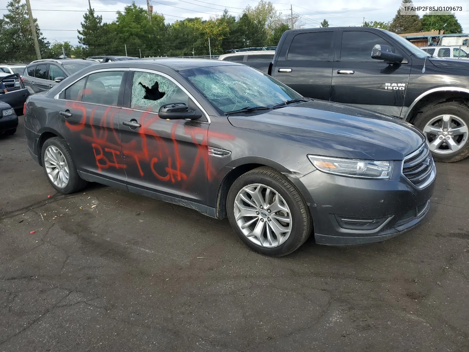 2018 Ford Taurus Limited VIN: 1FAHP2F85JG109673 Lot: 68032414