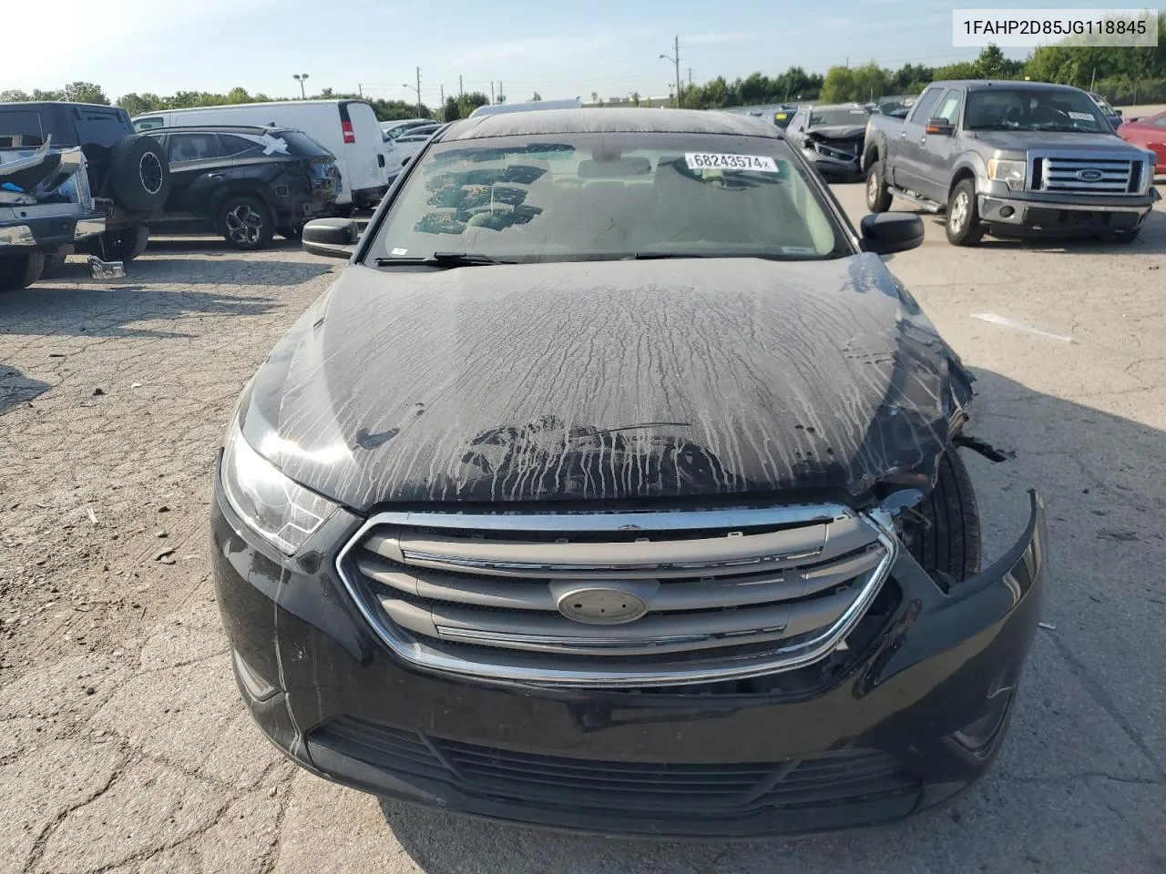 2018 Ford Taurus Se VIN: 1FAHP2D85JG118845 Lot: 68243574