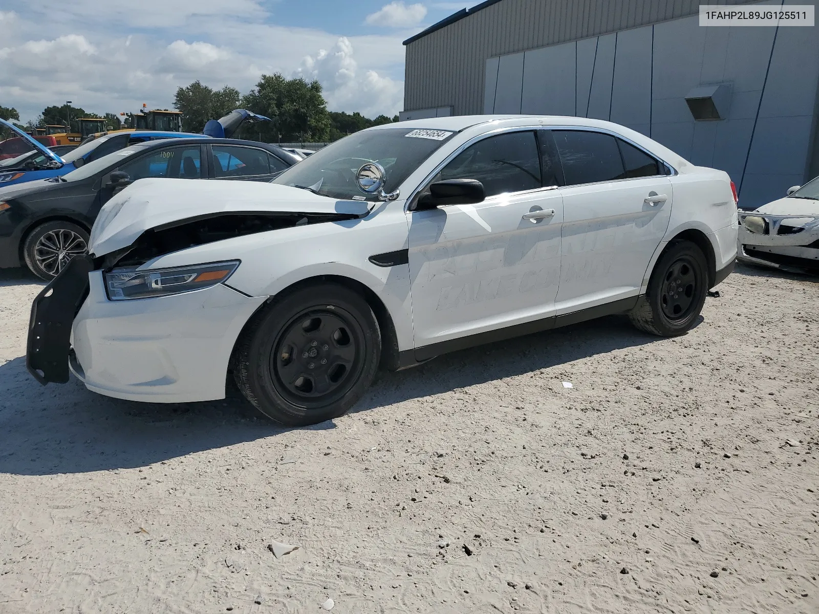 1FAHP2L89JG125511 2018 Ford Taurus Police Interceptor