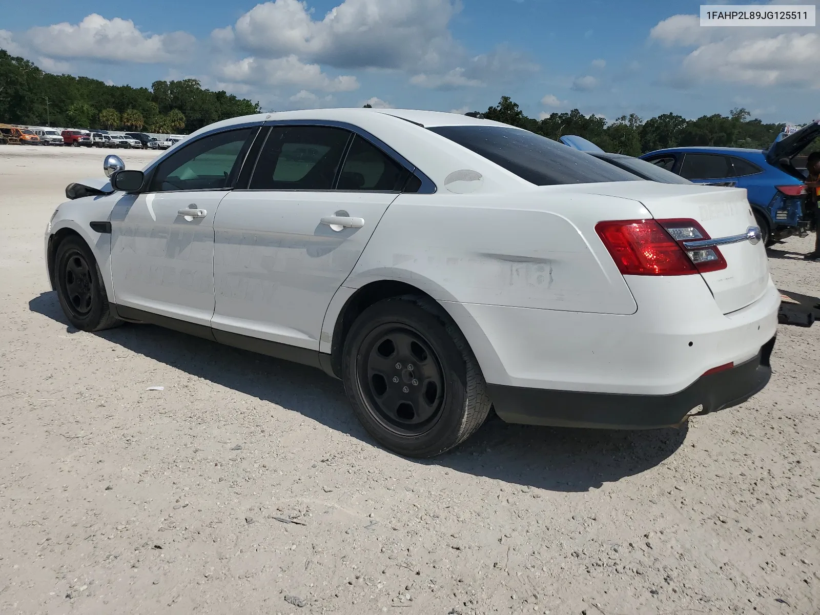 2018 Ford Taurus Police Interceptor VIN: 1FAHP2L89JG125511 Lot: 68254654