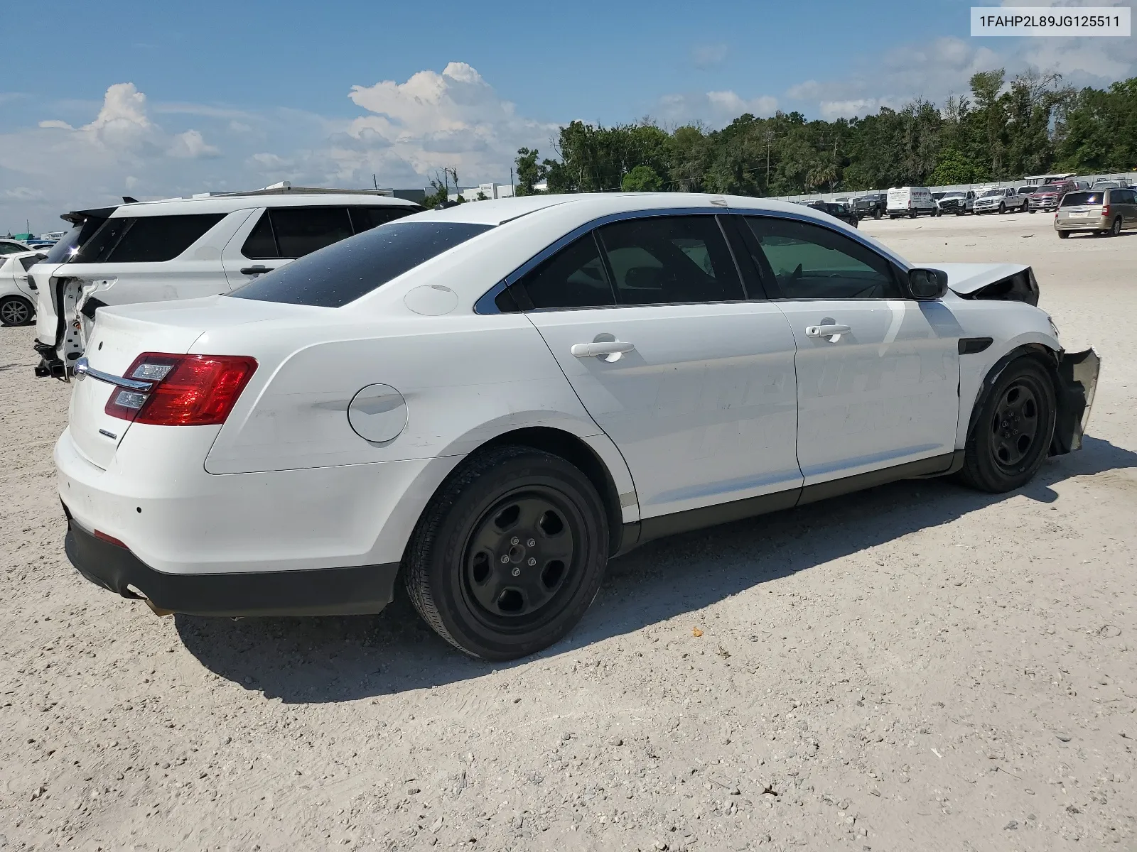 1FAHP2L89JG125511 2018 Ford Taurus Police Interceptor