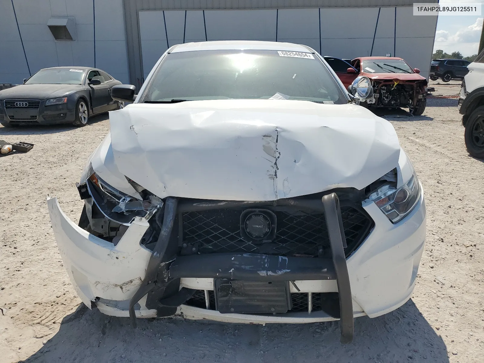 2018 Ford Taurus Police Interceptor VIN: 1FAHP2L89JG125511 Lot: 68254654