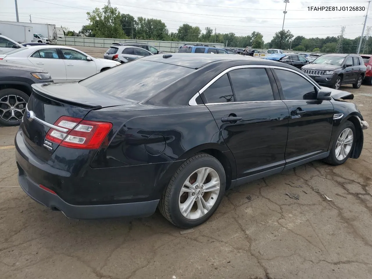 2018 Ford Taurus Sel VIN: 1FAHP2E81JG126830 Lot: 68829084