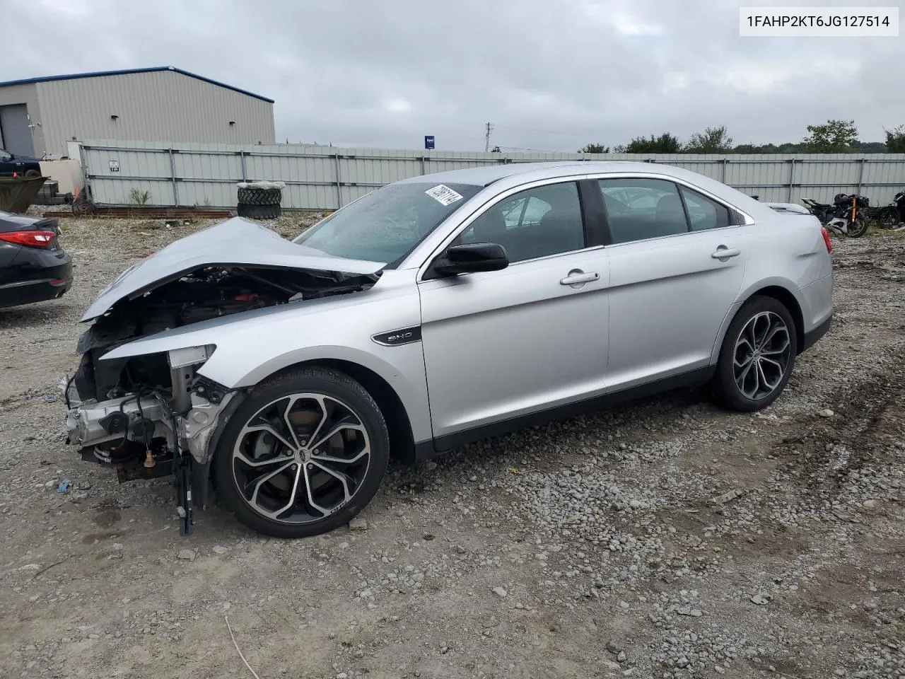 2018 Ford Taurus Sho VIN: 1FAHP2KT6JG127514 Lot: 72861114