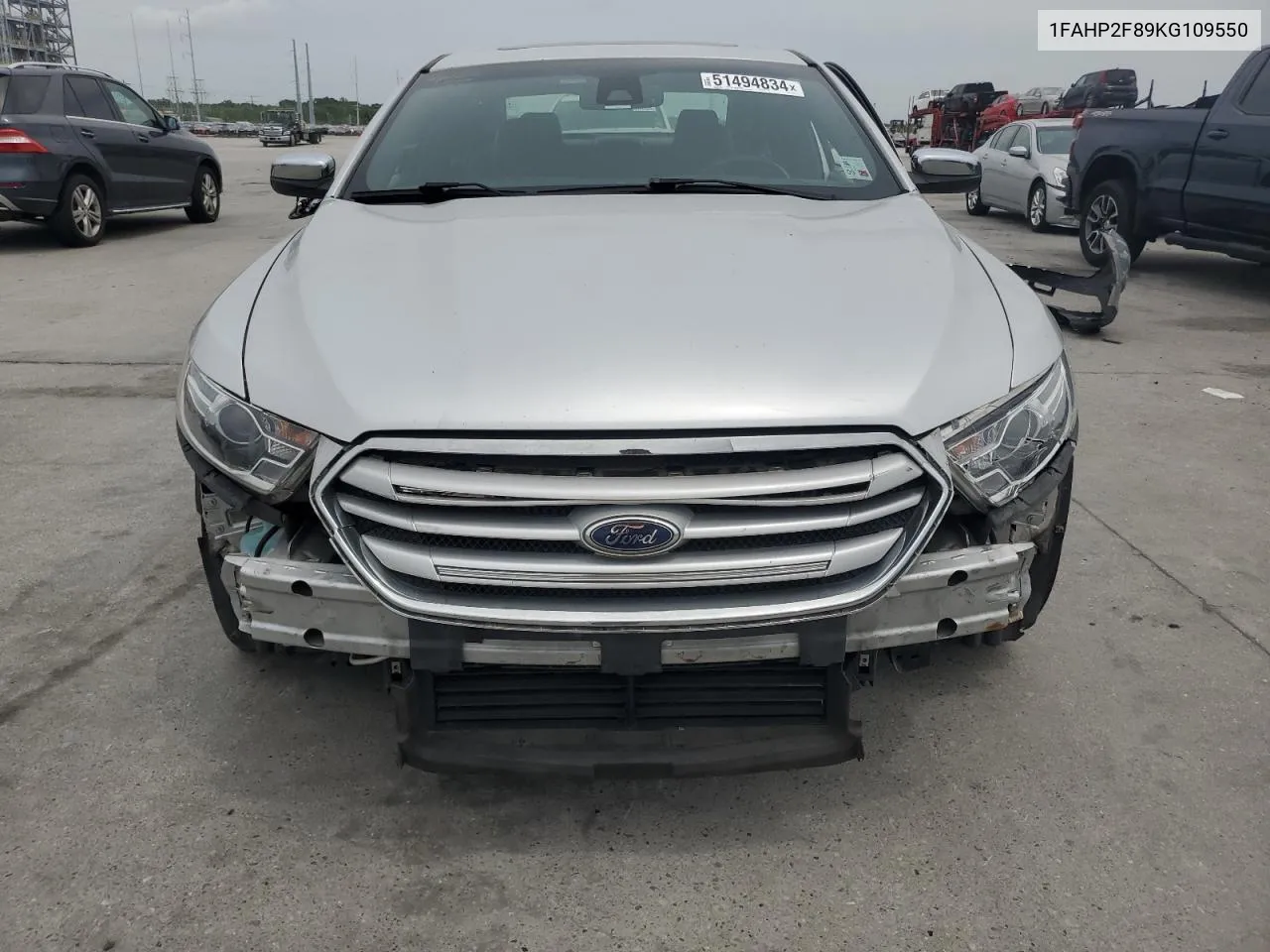 2019 Ford Taurus Limited VIN: 1FAHP2F89KG109550 Lot: 51494834