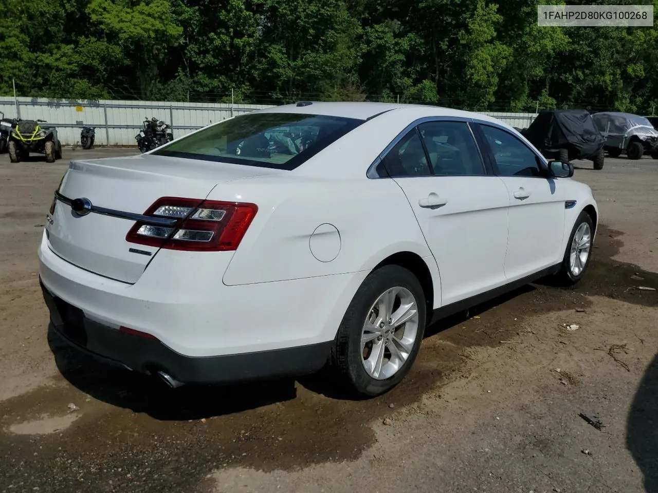 2019 Ford Taurus Se VIN: 1FAHP2D80KG100268 Lot: 53262714