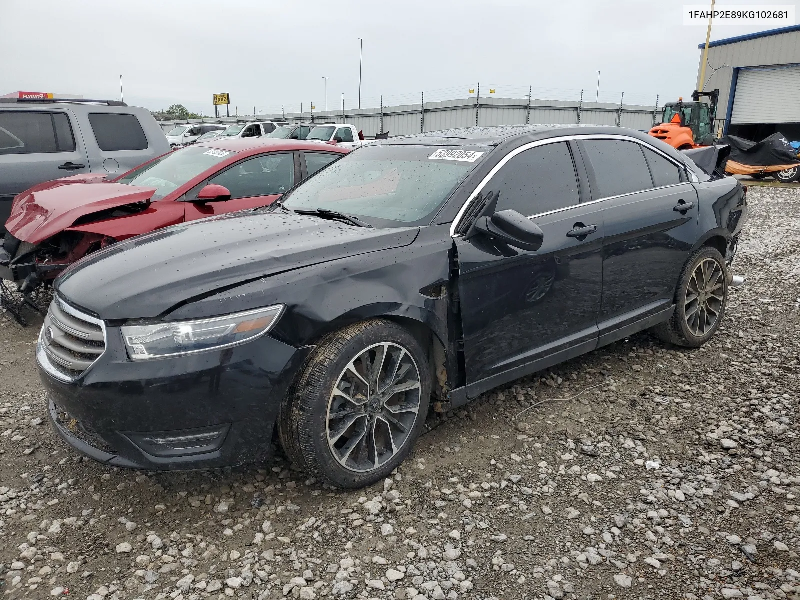 2019 Ford Taurus Sel VIN: 1FAHP2E89KG102681 Lot: 53992054