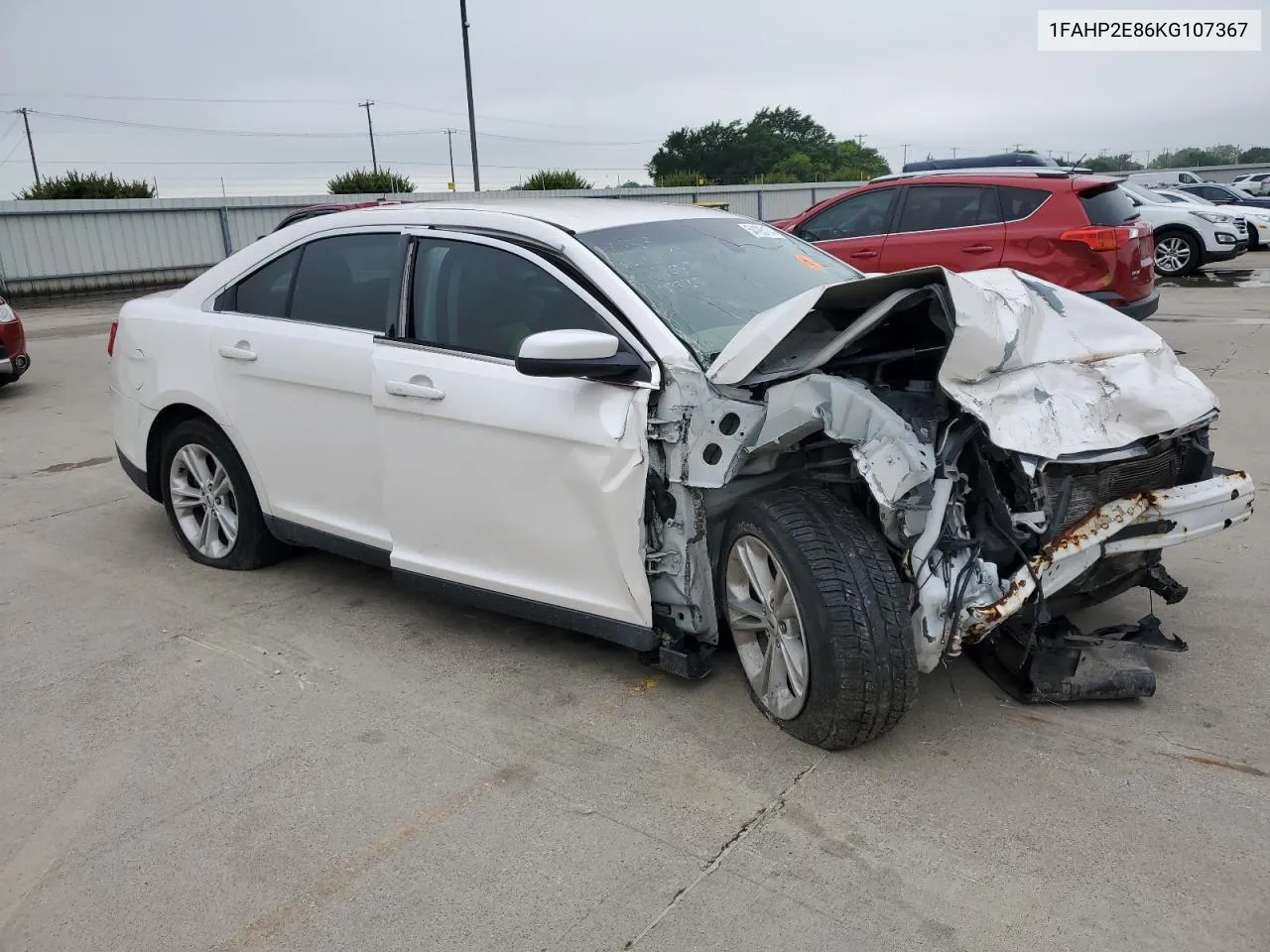 2019 Ford Taurus Sel VIN: 1FAHP2E86KG107367 Lot: 54195174