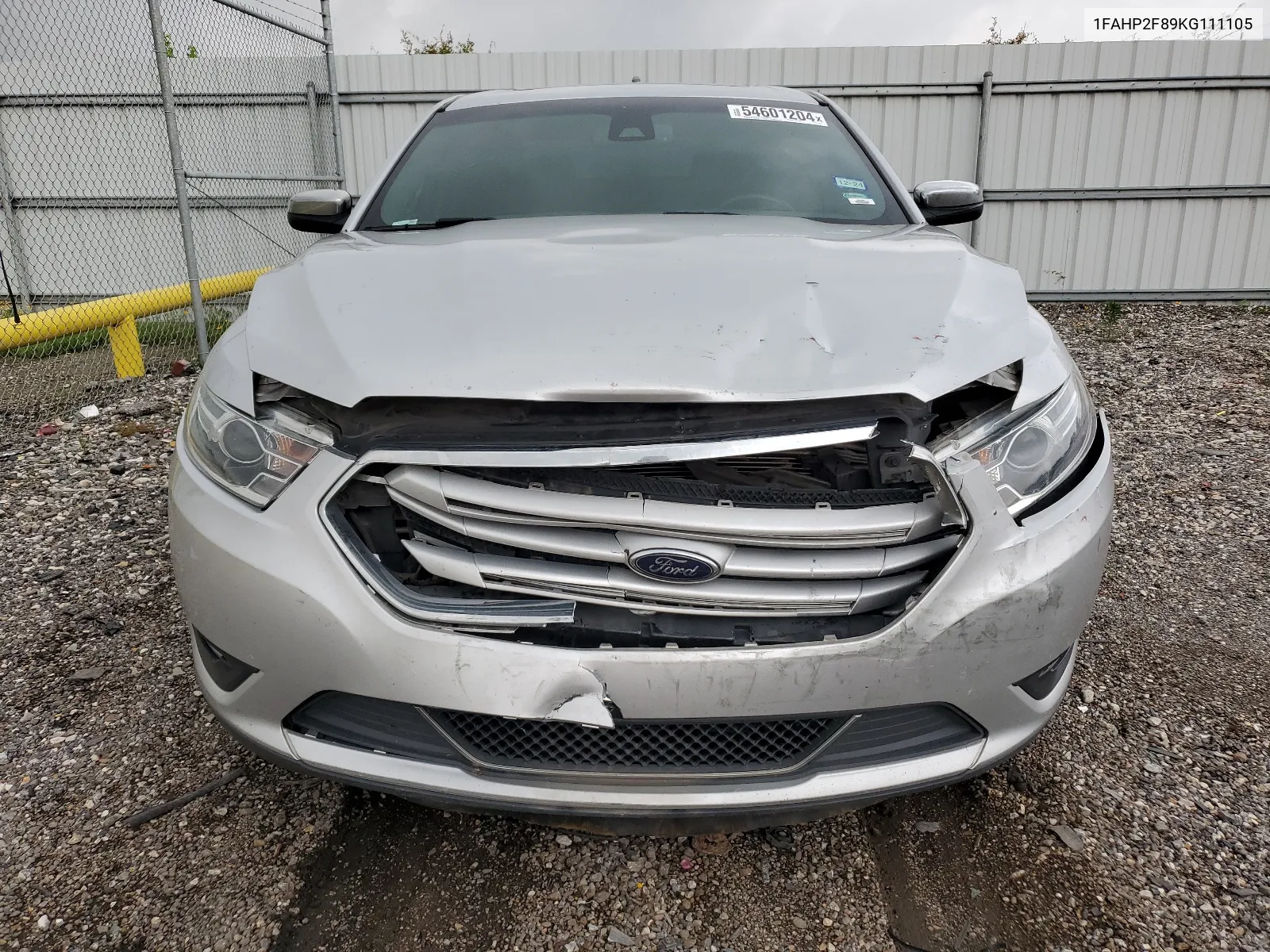 2019 Ford Taurus Limited VIN: 1FAHP2F89KG111105 Lot: 54601204